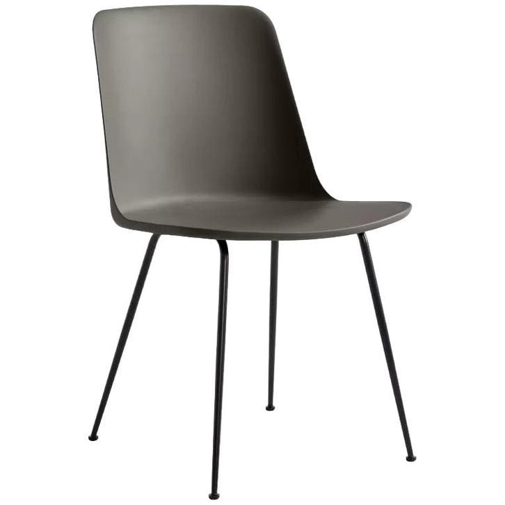 &tradition Plastic Chair Rely Grey - Eetkamerstoel -, Huis en Inrichting, Stoelen, Grijs, Zo goed als nieuw