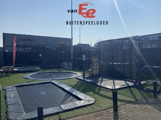 Nieuwe Avyna Trampoline InGround 275x190 met KORTING, Kinderen en Baby's, Speelgoed | Buiten | Trampolines, Nieuw, Ophalen of Verzenden