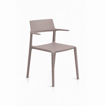 Kunststof armstoel Urban - beige, Ophalen of Verzenden, Nieuw