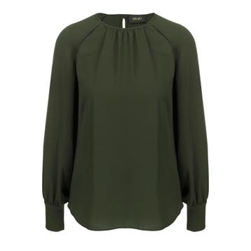 Liu Jo • groene blouse open mouwen • 34 (IT40), Verzenden, Liu Jo, Nieuw, Maat 34 (XS) of kleiner