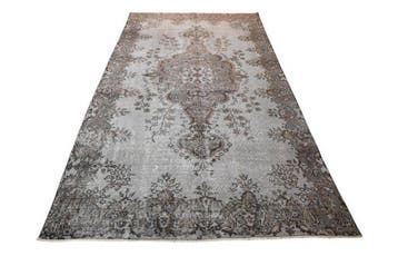 Grijze designer vintage - Vloerkleed - 285 cm - 160 cm - met, Nieuw
