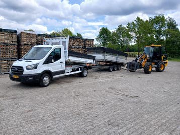 Droog Brandhout/haardhout,€ 125 p/m3 Eiken(85%), Essen(15%), 3 tot 6 m³, Ophalen of Verzenden, Eikenhout, Blokken
