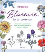 9789044769159 Stap voor stap bloemen leren tekenen, Boeken, Verzenden, Zo goed als nieuw, Anastasia Saelinger