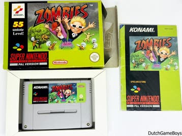 Super Nintendo / SNes - Zombies - NOE, Spelcomputers en Games, Games | Nintendo Super NES, Verzenden, Gebruikt