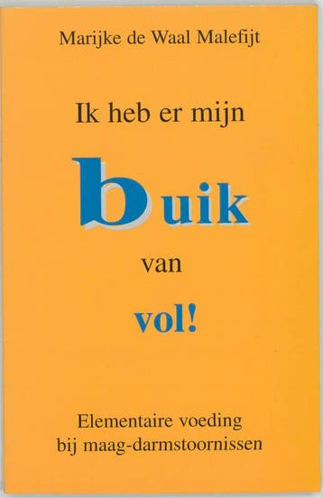 Ik heb er mijn buik van vol! - M. de Waal Malefijt, Verzenden, Gelezen, M. de Waal Malefijt
