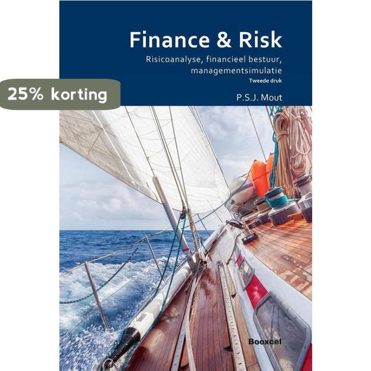 Finance & Risk 9789082844719 Peter PSJ Mout, Boeken, Schoolboeken, Zo goed als nieuw, Verzenden