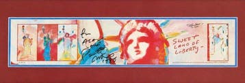 Peter Max (1937) - Sweet Land of Liberty