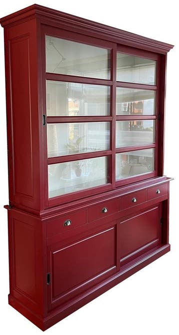 Buffetkast bruinrood Ermelo 200 x 240cm, Ophalen of Verzenden, Nieuw