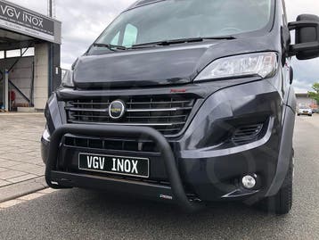 FIAT DUCATO PUSHBAR MET CE/EU CERTIFICAAT ZWART INCL MONTAGE, Auto diversen, Auto-accessoires, Ophalen of Verzenden, Nieuw