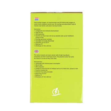 Benson Muggen- en insectenvanger - UV licht - Geruisloze...