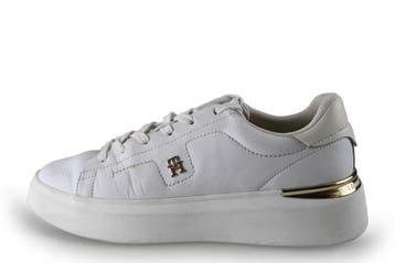 Tommy Hilfiger Sneakers in maat 40 Wit, Verzenden, Wit, Sneakers of Gympen, Gedragen