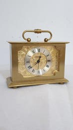 Tafel/bureauklokken - Messing - 1970-1980 - Swiza 8 day