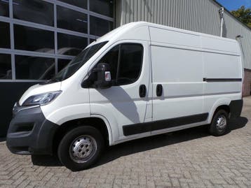 Citroën Jumper 35 2.0 BlueHDi 131pk L2H2 2 SCHUIFDEUREN, Stof, Gebruikt, Citroën, Wit