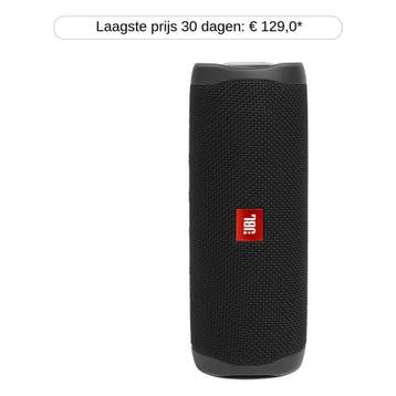JBL Flip 5 Zwart, Nieuw