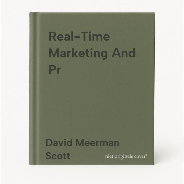 Real-Time Marketing And Pr - David Meerman Scott, Boeken, Taal | Engels, Zo goed als nieuw, Verzenden