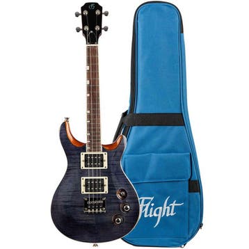 Flight Vanguard Transparent Black – Elektrische Solidbody, Ophalen of Verzenden, Nieuw