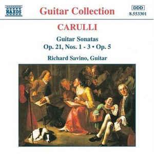 cd - Ferdinando Carulli - Guitar Sonatas Op. 21 Nos. 1-3,..., Verzenden, Zo goed als nieuw