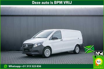 Zakelijke Lease |  Mercedes-Benz Vito 116 CDI | Facelift | 3, Stof, Gebruikt, Zwart, Wit