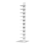 Boekenkast Eksjö schap 150x39x39 cm wit [en.casa], Huis en Inrichting, Verzenden, Nieuw