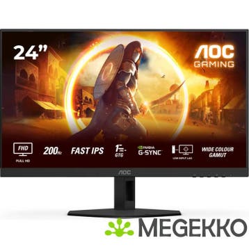 AOC G4 24G4HRE 200Hz Full HD Fast IPS monitor, Verzenden, Nieuw, AOC
