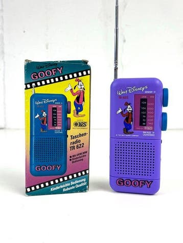 Goofy - 1 Radio	IceS TR622 - Disney - 1990, Nieuw