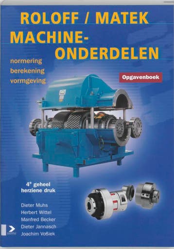 Roloff-Matek Machineonderdelen Opgavenboek, 4e druk, Boeken, Schoolboeken, Verzenden, Gelezen