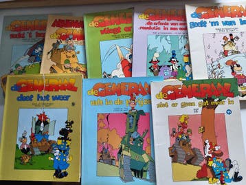 De Generaal stripboeken | Strips | Peter de Smet | Goedkoop, Boeken, Stripboeken, Complete serie of reeks, Verzenden, Gelezen