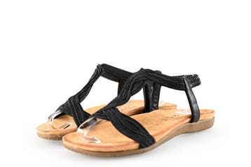 DSTRCT Sandalen in maat 36 Zwart, Verzenden, Zwart, DSTRCT, Sandalen of Muiltjes