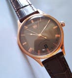 DuFa - Swiss GMT - Weimar Bauhaus - Made in Germany - Gold -, Nieuw