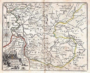 Nederland - Overijssel; Verdussen - Over-Yssel - 1725, Nieuw