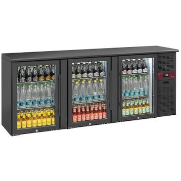 Barkoelkast | BOTTLES EVO | 500L | Zwart | +2°C/+8°C |, Verzenden, Nieuw in verpakking