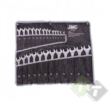 JMC Steekringsleutel Set, 26 Delig, 6 Tot 32mm Maten, Din311, Ophalen of Verzenden, Nieuw