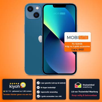 iPhone 13 mini 256GB | 4 Gratis Accessoires – Accu tot 100%, Verzenden, Zo goed als nieuw, IPhone 13 mini