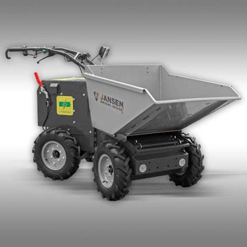 Dumper kruiwagen Jansen MSK-800X elektromotor 800W, Ophalen of Verzenden, Nieuw, Elektrisch
