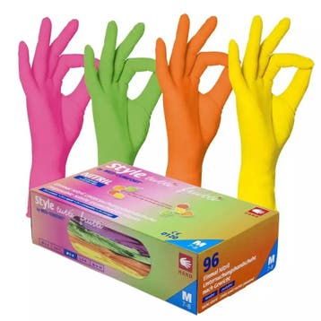 Unigloves Nitril handschoenen -  Tutti Frutti - 98 stuks -, Verzenden, Nieuw