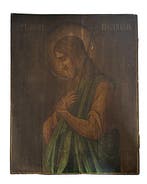 Icoon - Johannes de Doper - Hout