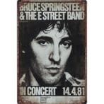 Wandbord- Bruce Springsteen And The E Street Band In Concert, Ophalen of Verzenden, Nieuw, Poster, Artwork of Schilderij
