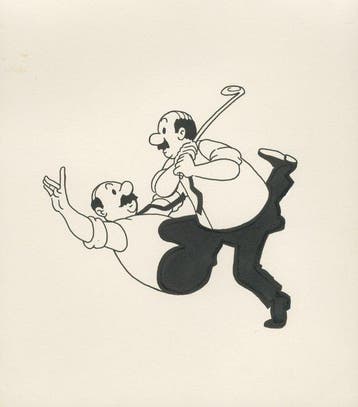 Studios Hergé - 1 Original drawing - Kuifje - MOEDER! -, Nieuw