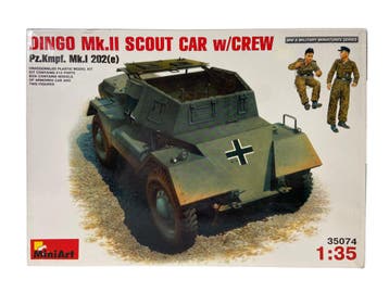 Dingo Mk.II Scout Car w/Crew Pz.Kmpf. Mk.I 202(e), Verzenden, Nieuw