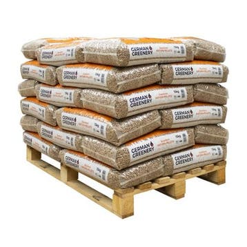 German Greenery Excellent Natura-Pellets (450 kg) | ENplus, Minder dan 3 m³, Verzenden