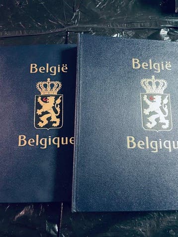 België - Collectie België in 2 Davo Albums, Postzegels en Munten, Gestempeld