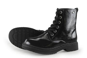 Barbarella Veterboots in maat 39 Zwart, Verzenden, Zwart, Overige typen, Zo goed als nieuw