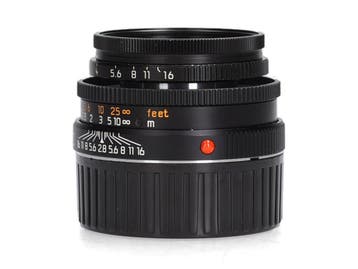 Leica 50mm f/2.8 Elmar-M (11831) - 1 jaar garantie, Ophalen of Verzenden, Zo goed als nieuw, Leica