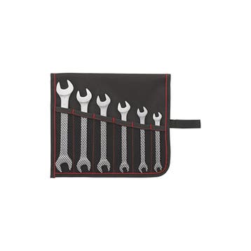 Steeksleutelset DIN3110 7-19mm 6-delig in roltas FORMAT, Verzenden, Nieuw