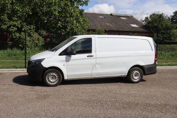 Veiling: Bestelwagen Mercedes-Benz Vito 777CDI Diesel 114pk, Gebruikt, Wit, Mercedes-Benz, BTW verrekenbaar