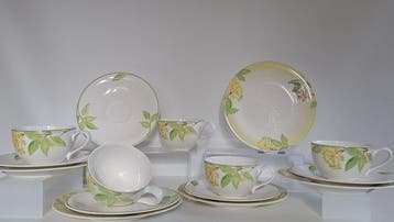 Villeroy & Boch - Koffie- en theeservies (15) - Green