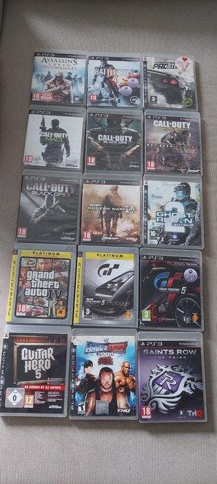Sony - Playstation 3 (PS3) - Duy Zestaw z Grami Playstation, Nieuw