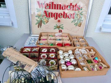 Kerstballen - Glas - grote bundel, Nieuw