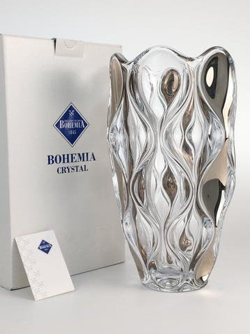 Bohemia Crystal - Vaas - Oceaan - Kristal, platina - Geen