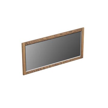 Spiegel Forzalaqua Gela 100x2x50 Cm Eiken Castle Brown, Ophalen of Verzenden, Nieuw